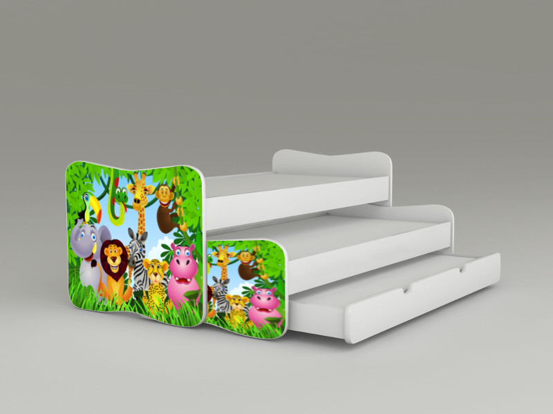 Becks postel pre tri deti Madagaskar